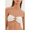 Vix Swimwear Firenze Jolie Bandeau Bikini Top In White