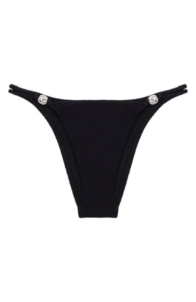 Vix Swimwear Firenze Kori Strappy Bikini Bottoms In Black