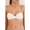 Vix Swimwear Firenze Mandy Amelia Bikini Top In White