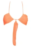 Vix Swimwear Gi Halter Bikini Top In Cardamom