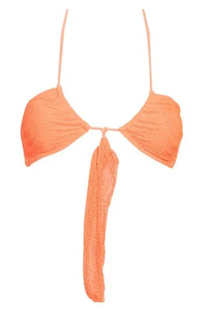 Vix Swimwear Gi Halter Bikini Top In Cardamom