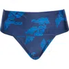 Vix Swimwear Jessica Quizas Bikini Bottoms In Quizas Indigo