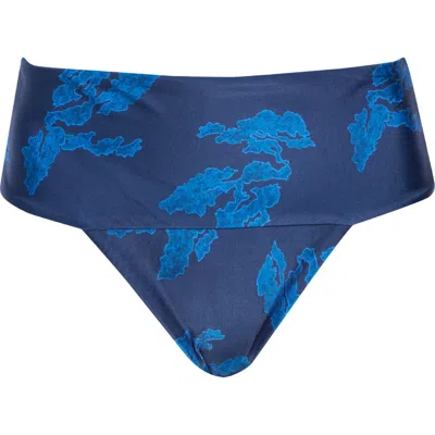 Vix Swimwear Jessica Quizas Bikini Bottoms In Quizas Indigo