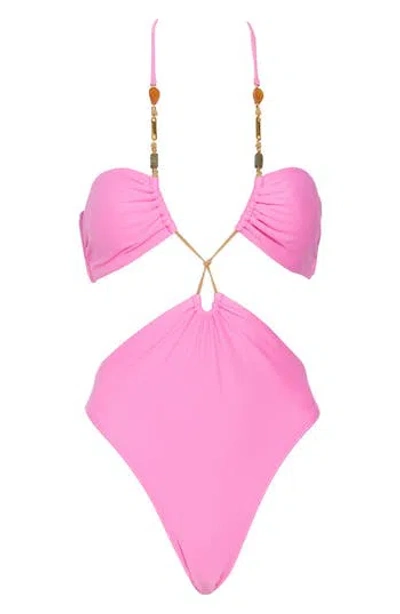 Vix Swimwear Kaia One-piece Swimsuit In Gerbera