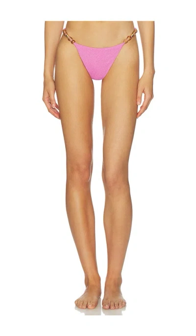 Vix Swimwear Kiana Bottom Cheeky In Pink