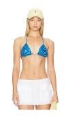 Vix Swimwear Knit Triangle Bikini Top