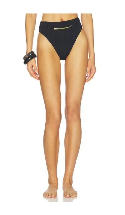 Vix Swimwear Mabel Gigi Hot Pant Bottom Brazilian In Black