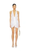Vix Swimwear Mita Short Cover Up In White