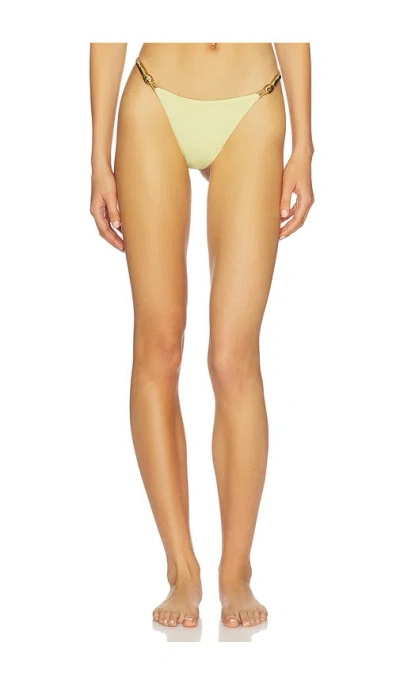 Vix Swimwear Nancy Bottom Cheeky In Green