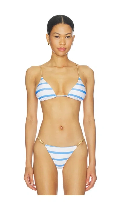 Vix Swimwear Paige T-back Tri Top In Multi
