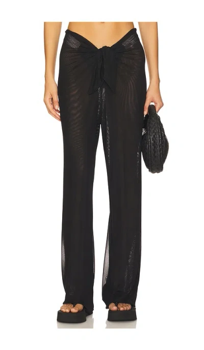 Vix Swimwear Pare Pant In Black