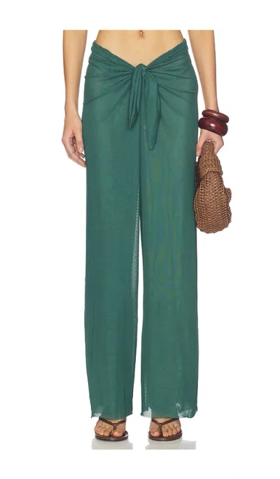 Vix Swimwear Pareo Pants In Green