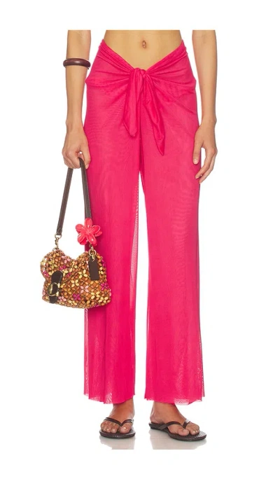 Vix Swimwear Pareo Pants In Red