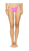 Vix Swimwear Paula Full Bikini Bottom In Pink