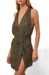 Vix Swimwear Rosewood Karina Cover-up Dress In Olive Multi