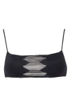 Vix Swimwear Zoe Eleonor Bikini Top In Black