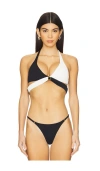 Vix Swimwear Spencer Lola Bikini Top In Black