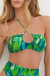 Vix Swimwear Tropics Fay Bikini Top In Multi