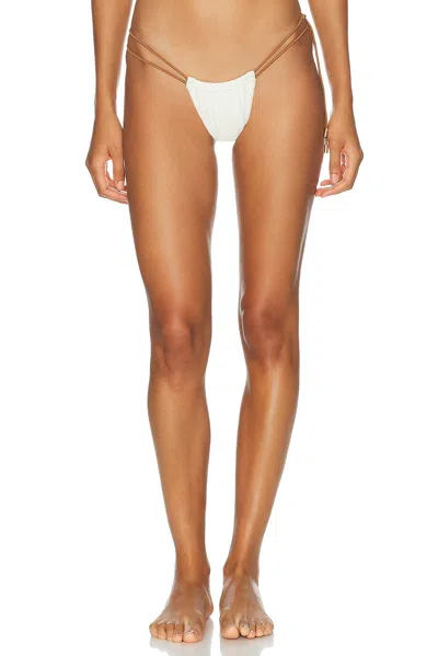 Vix Swimwear X Rosie Huntington-whiteley Pixie Tanga Cheeky Bikini Bottom
