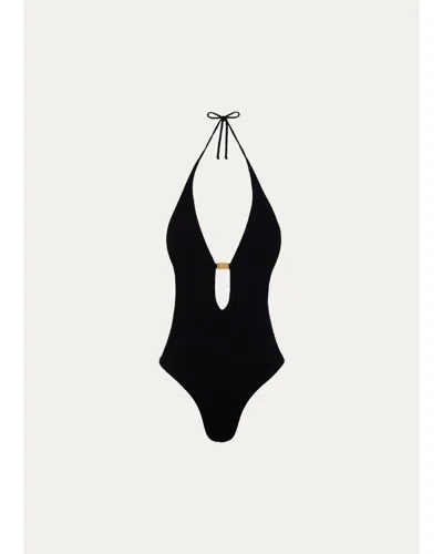Vix Tammy Sutton One-piece Swimsuit In Black