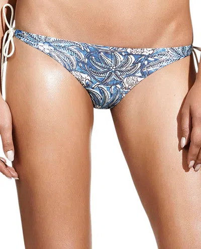 Vix Thai Full Coverage Tie Side Bikini Bottom In Jakarta In Blue
