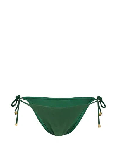 Vix Tie-side Bikini Bottoms In Green