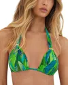 Vix Tropics Bia Halter Bikini Top In Multi