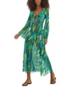 Vix Tropics Lidi Swim Cover-up Dress In Multi