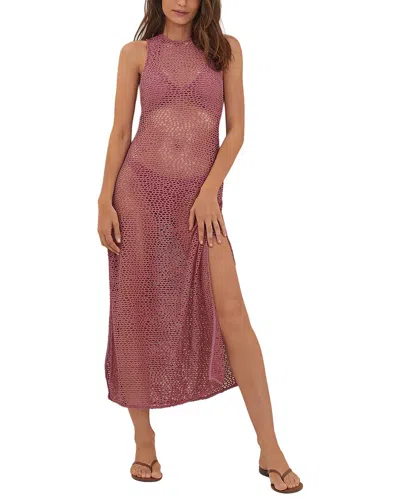 Vix Twist Long Cover-up In Pink