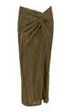 Vix Vis Knitted Slip Maxi Skirt