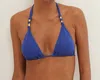 Vix Women's Firenze Paula Tri Top In Blue In Blue