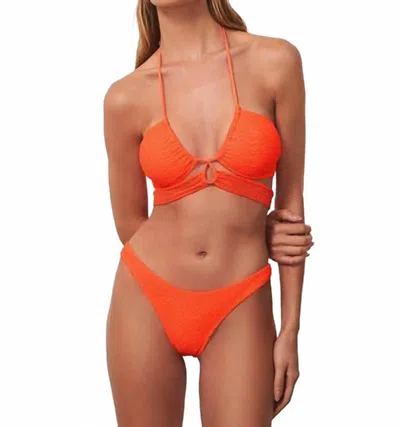 Vix Women's Gi Top In Cardamom In Orange