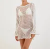 Vix Belle Short Cover Up Off White In White