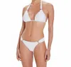 Vix Bia Tube Halter Bikini Top In White