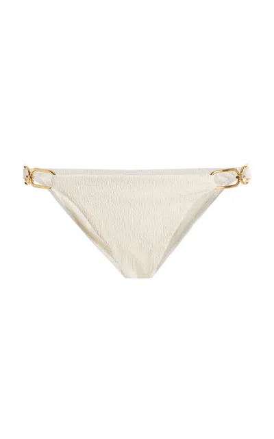 Vix X Rhw Jo Full Bikini Bottom In White