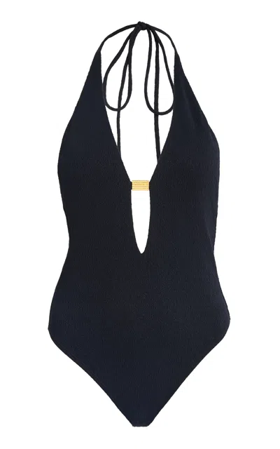 Vix X Rhw Tammy Sutton Brazilian One-piece Swimsuit In Black