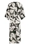 Vix Yumi Long Kimono Cover Up In White