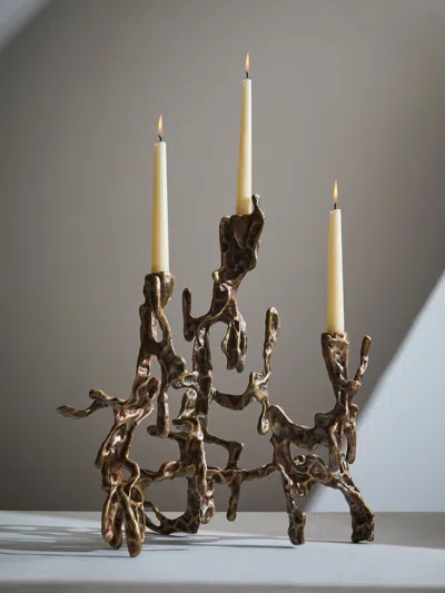 Viya Harappa Brass Candelabra