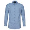 Viyella Men's Solid Button Down Shirt In Chambray Blue In Blue