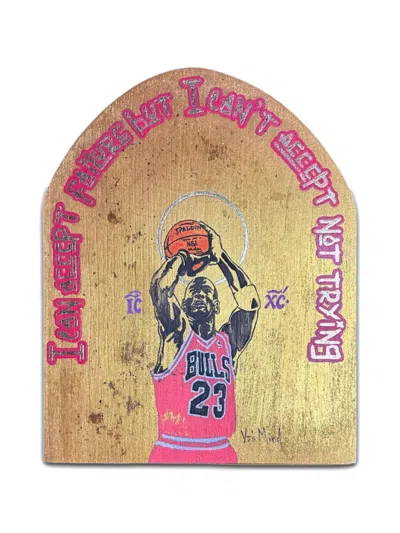 Vj’s Mind Icone 23 Showbiz Wall Painting In Multi