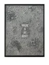 Vj’s Mind Monument My Mind Textured-relief Wall Decoration (63x83cm) In Gray