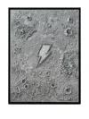 Vj’s Mind Monument Ziggy Lightning Bolt Textured Wall Decoration (63x83cm) In Gray