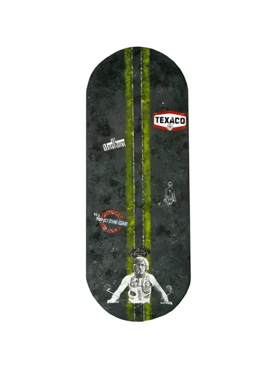 Vj’s Mind The Shunt Skateboard Deck In Gray