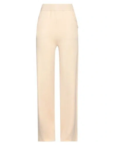 Vlab Laboratorio N.5 Woman Pants Apricot Size S Viscose, Polyester, Acrylic In Orange
