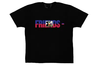 Pre-owned Vlone Friends Hti T-shirt Black