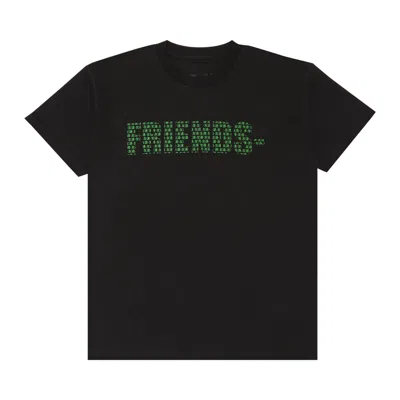 Pre-owned Vlone Friends Maxtrix Tee Black/green | Men's Size L