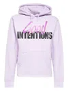 Vlone Front-back Print Hoodie In Purple
