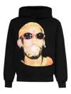 Vlone Graphic-print Hoodie In Black