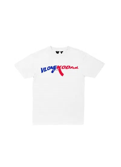 Vlone Men's Kodak X 47 T Shirt In White