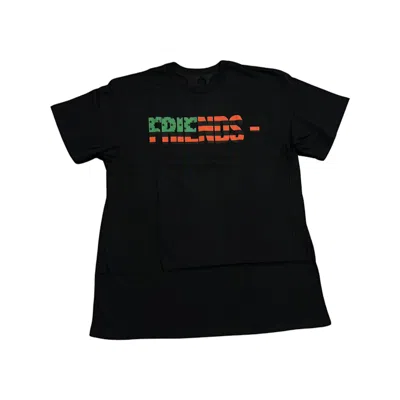 Pre-owned Vlone Men's  Power Friends T-shirt In Black